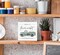 Spring Sign, Flower Market Spring Tabletop Wood Box Sign Desk Decor, Spring Signs for Home Decor, Farmhouse Spring Theme Wooden Block Box Sign Decoration